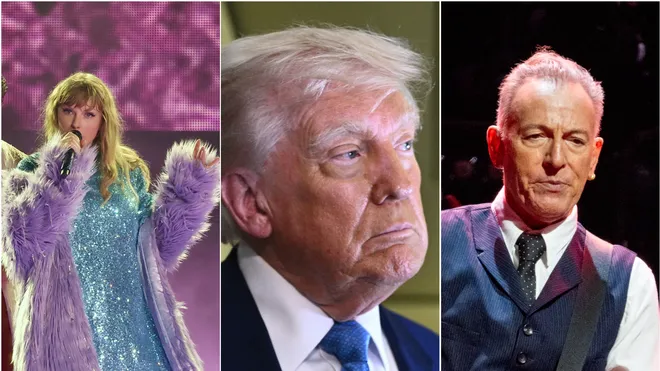 A Trump trifecta as he slams Taylor Swift, Bruce Springsteen and Supreme Court on same day