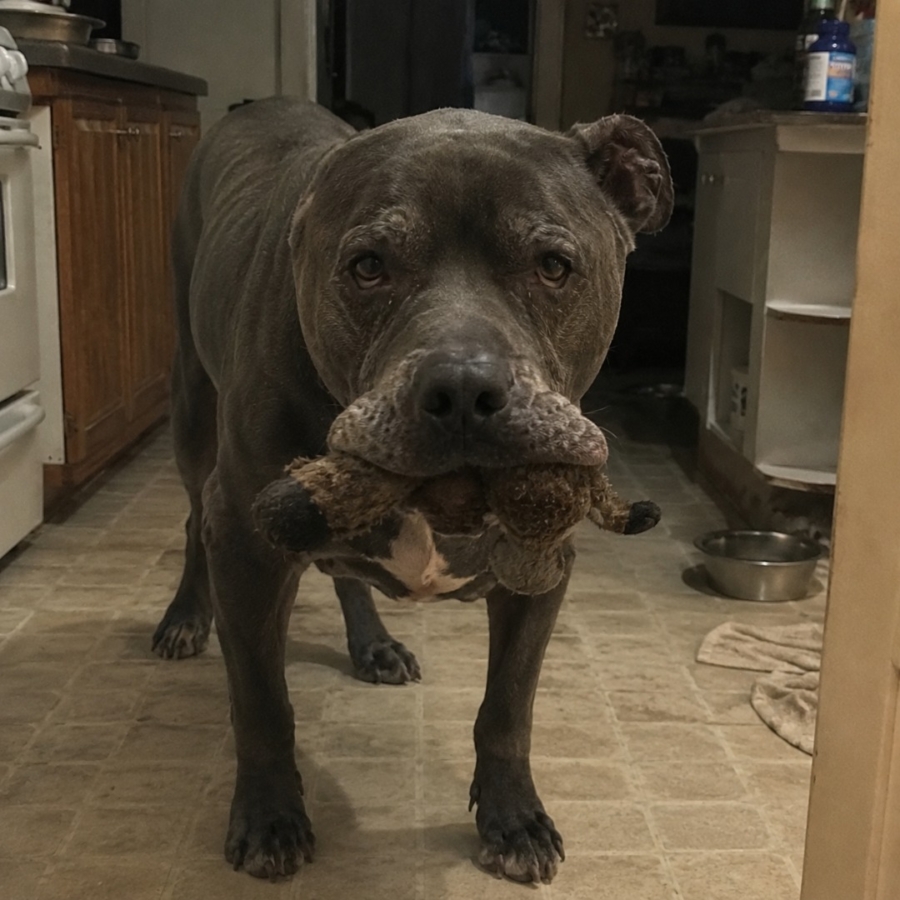 The dog the world decided to fear: How a ‘temporary’ foster pitbull silently chose his forever home